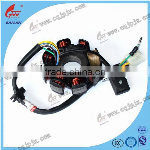 Chinese Factory Supply Good Quality Mangeto Stator Motorcycle Parts Mangeto Stator Coil For Scooter Mangeto Stator Coil
