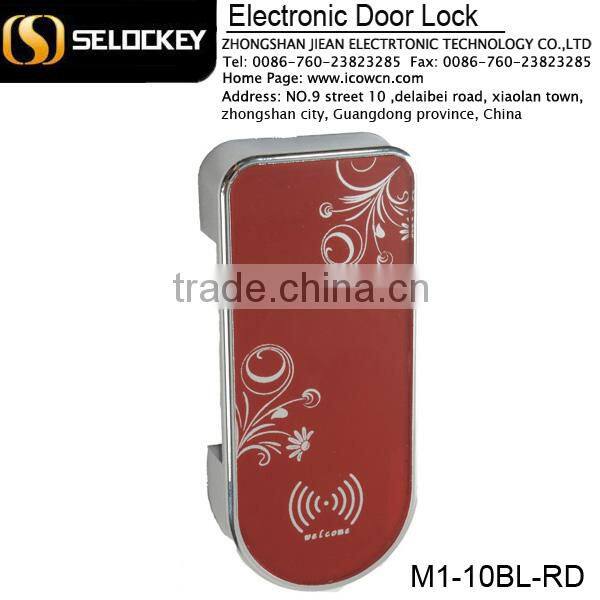 proximity RFID IC card electronic card lock network system for supermaket storage cabinets(M1-10BL)