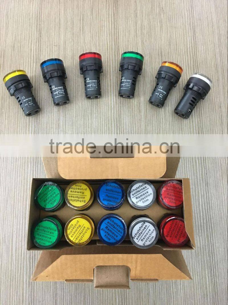 signal indicator lamp AD16-22D/S AC 220V,AD26-22D/S AC/DC 220V