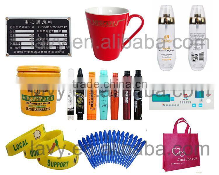 High quality screen printing machine for plastic bottle,aluminum bottle,glass bottle