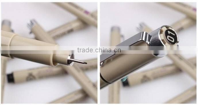 10 colors arrt marker pen