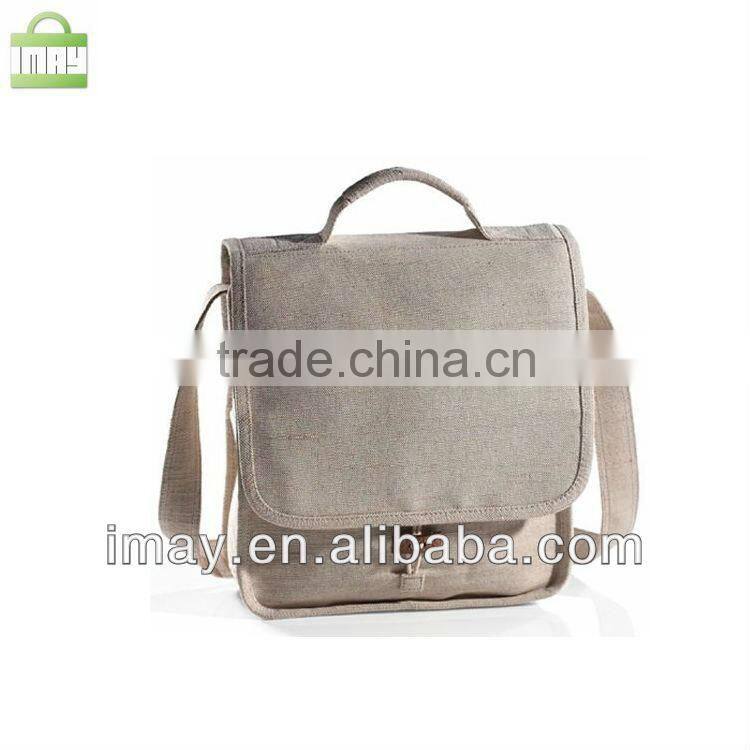 Jute cotton shoulder bag