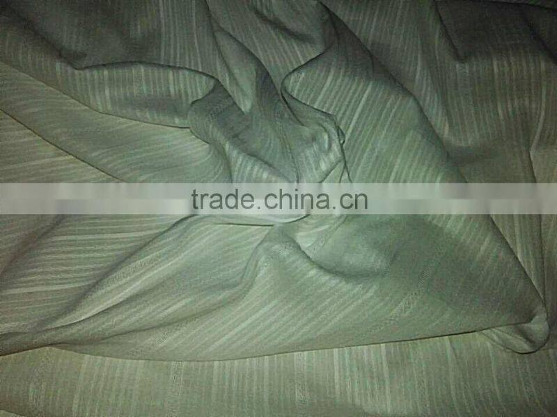 High Quality 100%Cotton Dobby Weave Voile Plain Dyed fabric