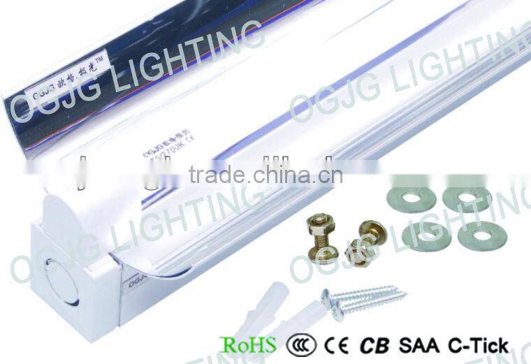 T5 one lamp 1200mm T5 28W open channel fitting IEC report