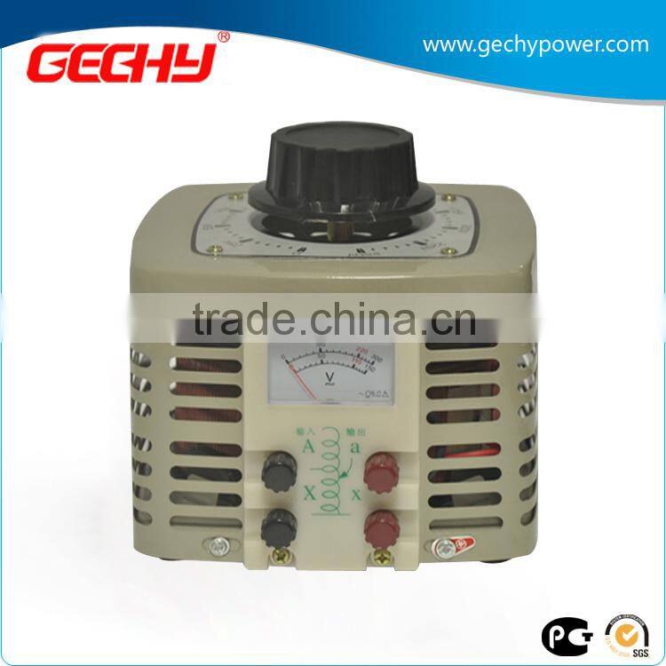 TDGC2-0.2KVA single phase dry type self-cooled adjustable contact type voltage regulator