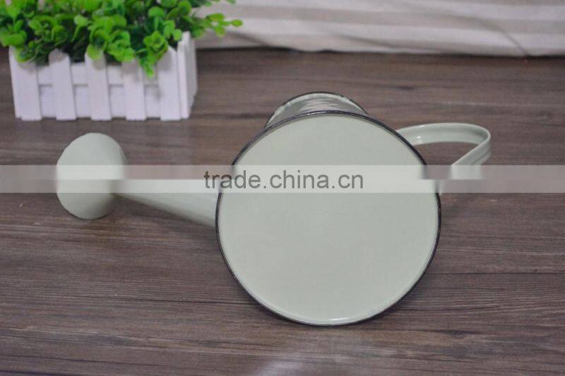 Enamel watering can with customized logo and color