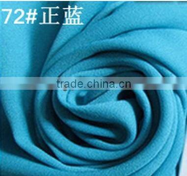 Factory direct sales 75D polyester crepe chiffon fabric for ladys blouses and dresses,scrafts,Garment,wedding dress etc
