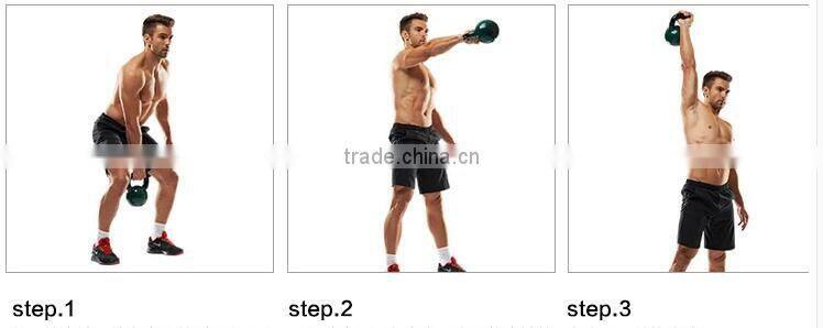 2016 new design cast iron Crossfit competition steel kettlebell