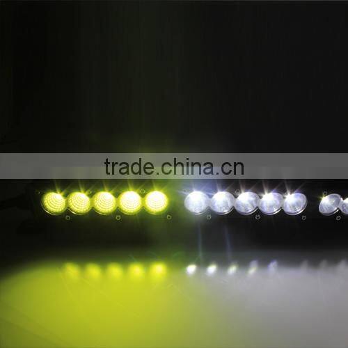 36 inch Amber/white led light bar LED traffic flasher led light bar alternating 150w strobe light bar