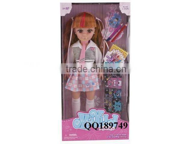 Baby Doll Toy 17 Inch Short Hair Toy doll Girl Gift Fashion Dolls