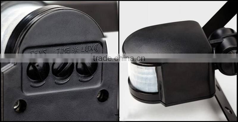 Garden Spotlights Light solar motion sensor security light 30W 60LED Solar led Flood Lighting