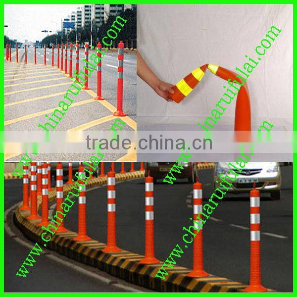 durable flexible reflective spring post