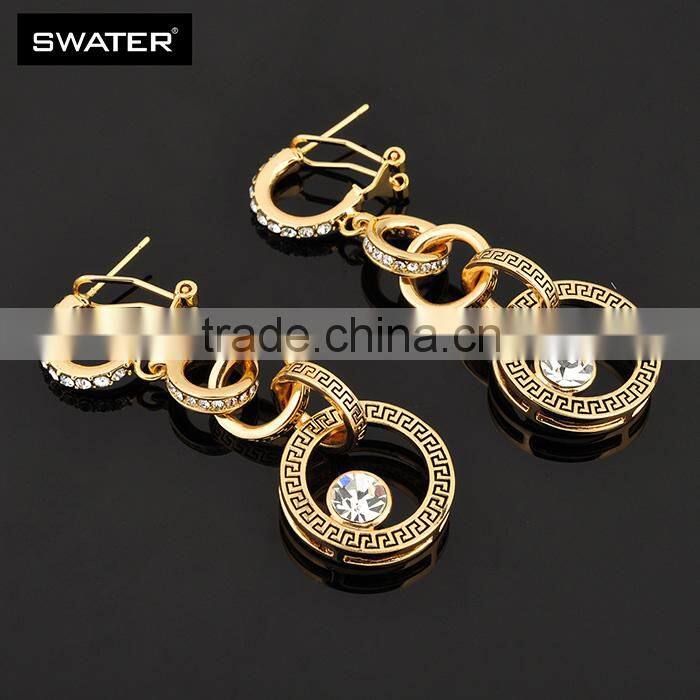 2016 Brand New Circles Jewelry Sets Dubai Custom Jewelry Set