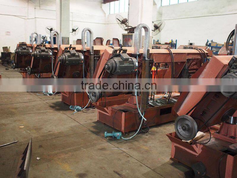 Double column hydraulic sheet metal sawing machine