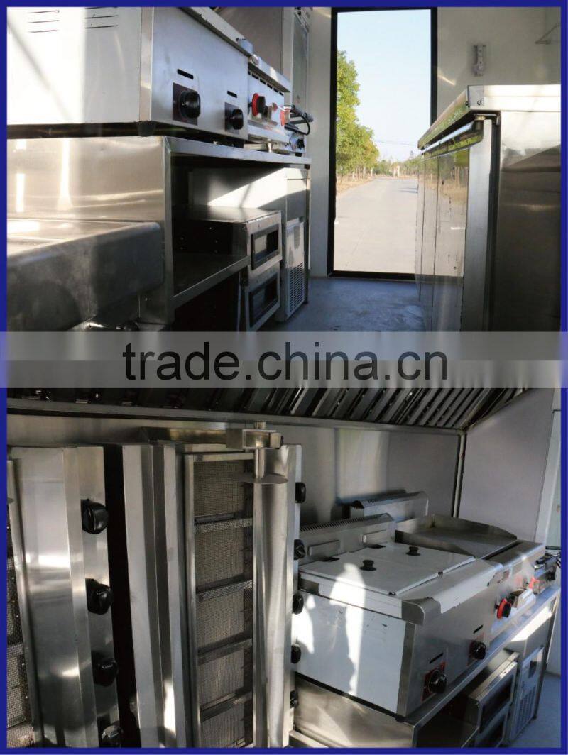 2015 hot sales best quality food cart with logo customzied food cart petrol food cart