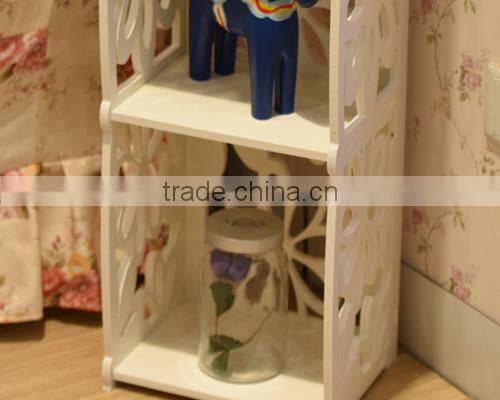 Hot Selling Model Wooden Corner Bookcase