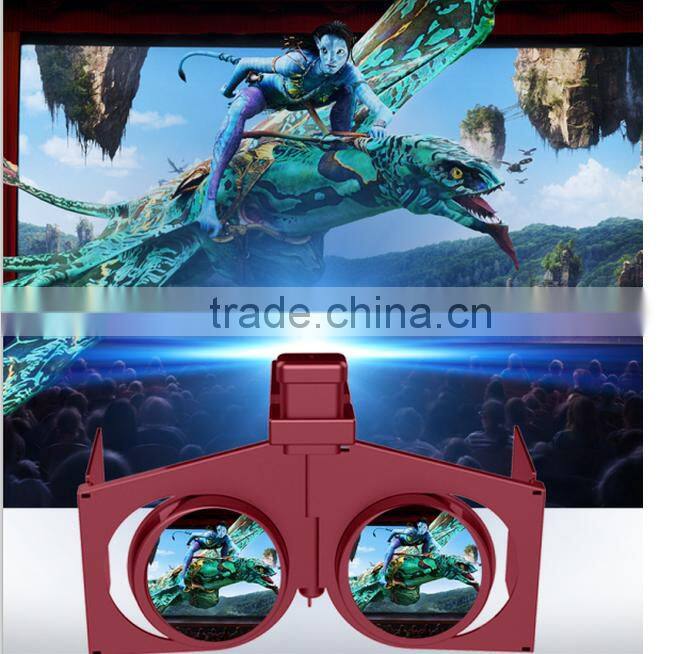 Foldable 3D VR glasses with color optional chaep price