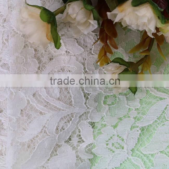 flowers cotton nylon blend water soluble lace fabric lace designs african swiss voile lace