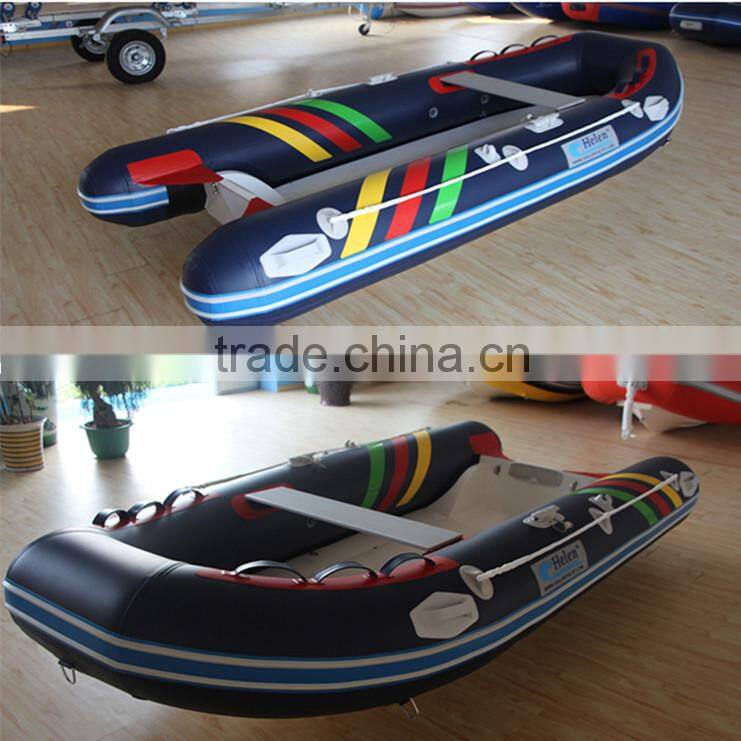 Fiberglass boats fishing boats rib 330 with outboard engine