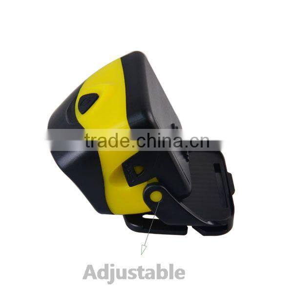 Battery Powered Ultra Bright 3W COB LED Headlamp