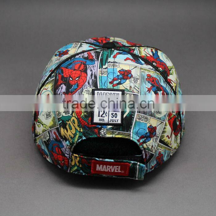 CUSTOM FULL PRINTED 3D EMBROIDERY SNAPBACK KID'S CAP
