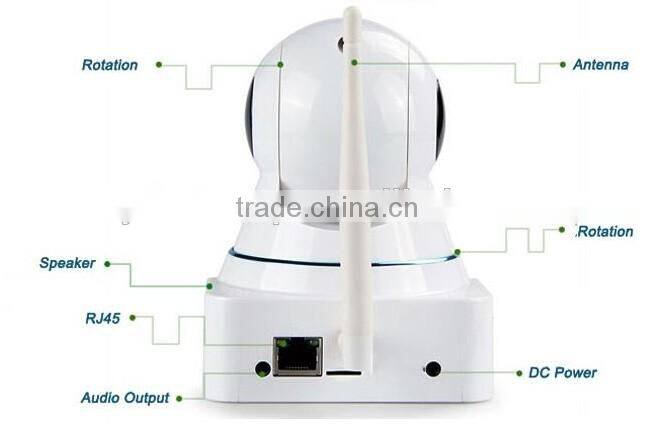 3.6mm lens HD 1080P Mini IP WiFi Camera home PTZ camera Wireless smart CCTV Surveillance Poe P2P network Camera with 16G