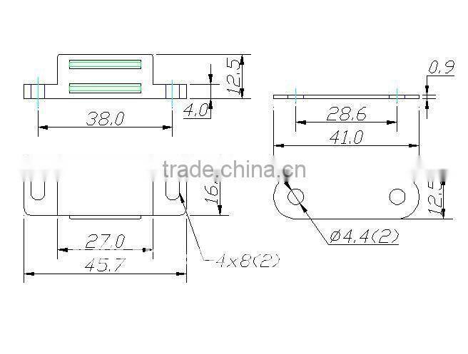 Door Catch & Cabinet Door Magnetic catches