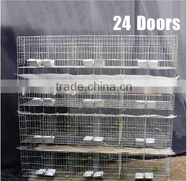 BAIYI Cheap Metal Cage For Big Female Rabbit / Breeding Rabbit / Commercial Rabbit