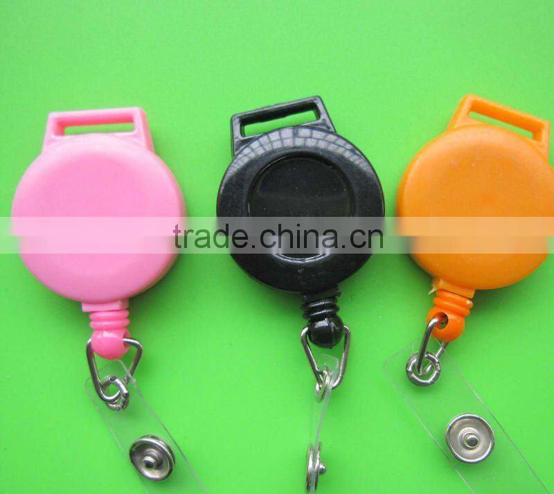 plastic badge holder with cord holder