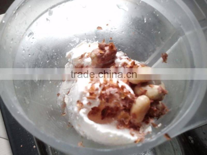 2016 all stainless steel standing style real fruit and nut ice cream mixer 178