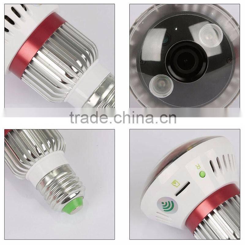 BC-780C HD720P WiFi Bulb camera P2P IP Network DVR Camera
