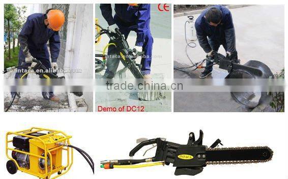 rescue toosl protable hyrailic breaker chain saw