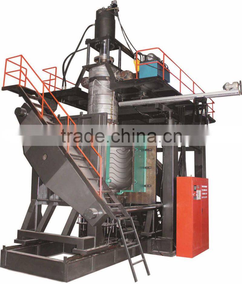 2000L large hollow plastics extrusion automatic blow molding machine