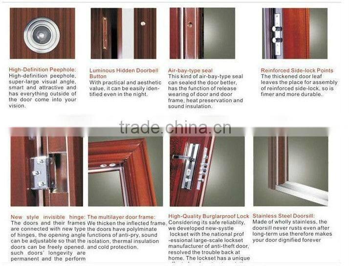 hebei steel non-standard door cheap entry door for project