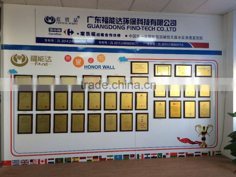 Taiwan home reverse osmosis alkaline mineral drinking water filter system