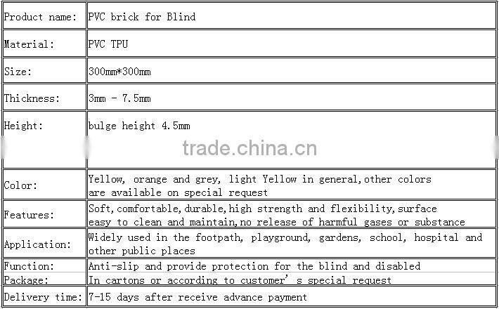 China Shanghai Congxiang blind brick Paving the way for blind people