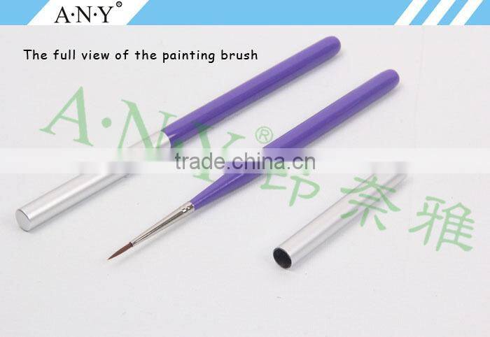 ANY Nail Art Care Pure Sable Nail Brushes for Acrylic Extension Nails