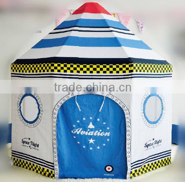 Rocket Ship Play Home Children Teepee Tent Wigwam Indoor Tipi Playhouse Playhome