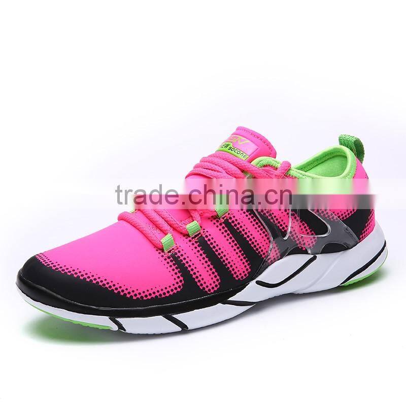 2016 Hot selling adult breathable sport shoes fashion casual shoes running shoes