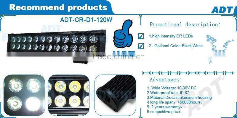 20" 120w Spot Flood Combo Cr-ee Led Off Road work Light Bar 4WD boat ATV lamp