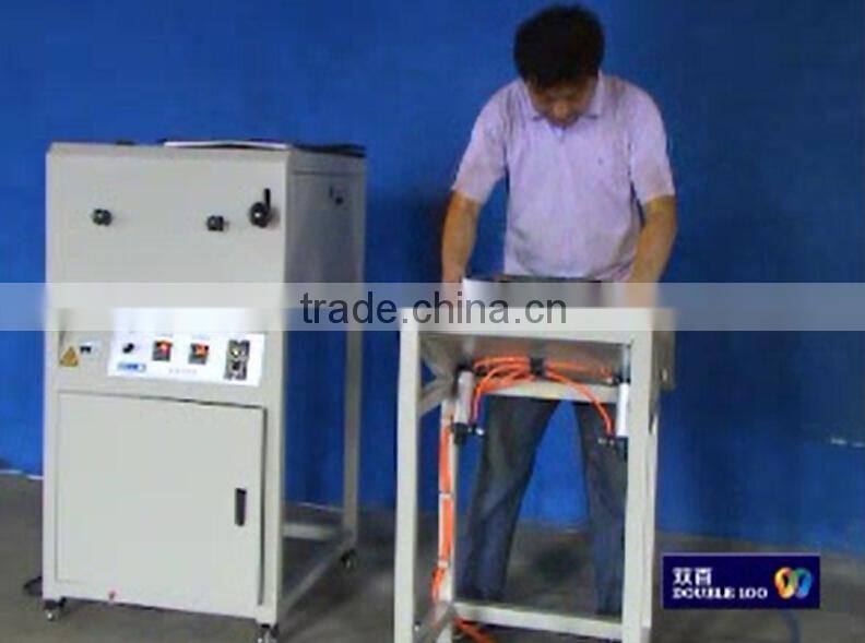 high efficient hot melt glue and self adhesive glue double side gluing machine for PVC sheet