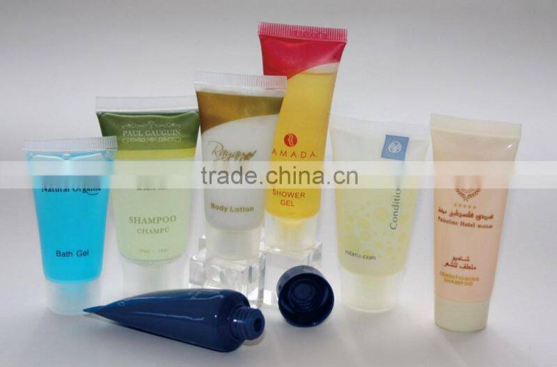 30ml cosmetic PE plastic tube with flip top cap