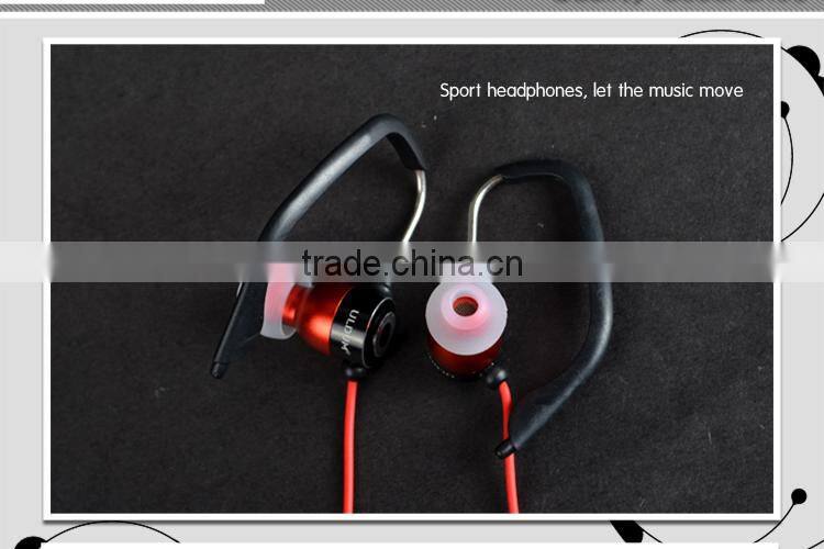 Electronic 2015 ULDUM ear hook earphone headphones, noodle wire earphone