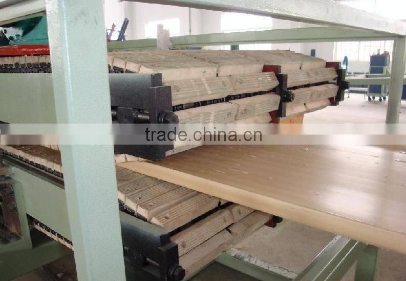 China supplier wpc pvc board making machinery/production line