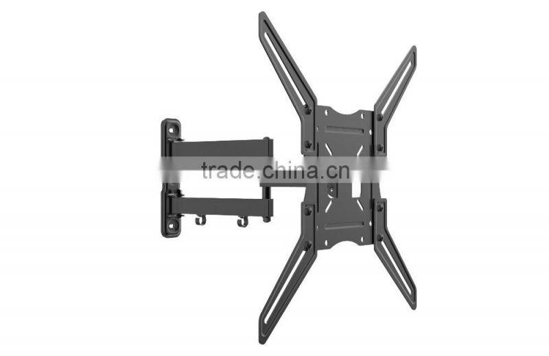 black corner TV bracket for LED, LCD, PLASAMA TV 23"-55"