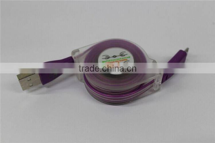 Colorful Retractable Cable For All Mobile Phones