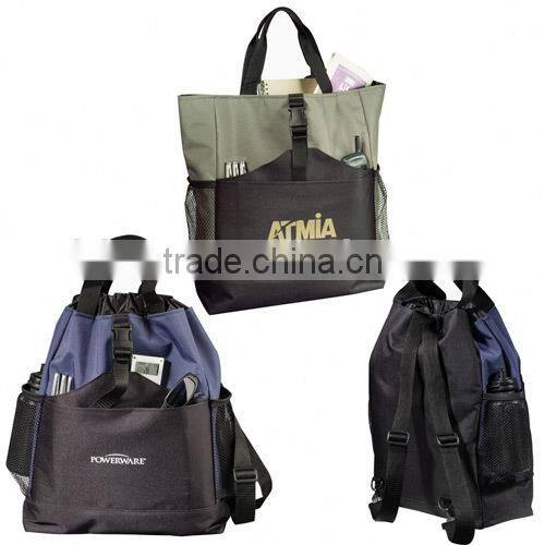 Top Range New Drawstring Cinch Backpack Tote