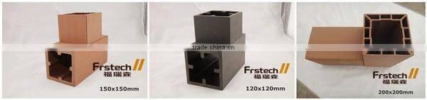 recycled backyard outside hollow composite wood decking wpc decking outdoor gazebo garden tent