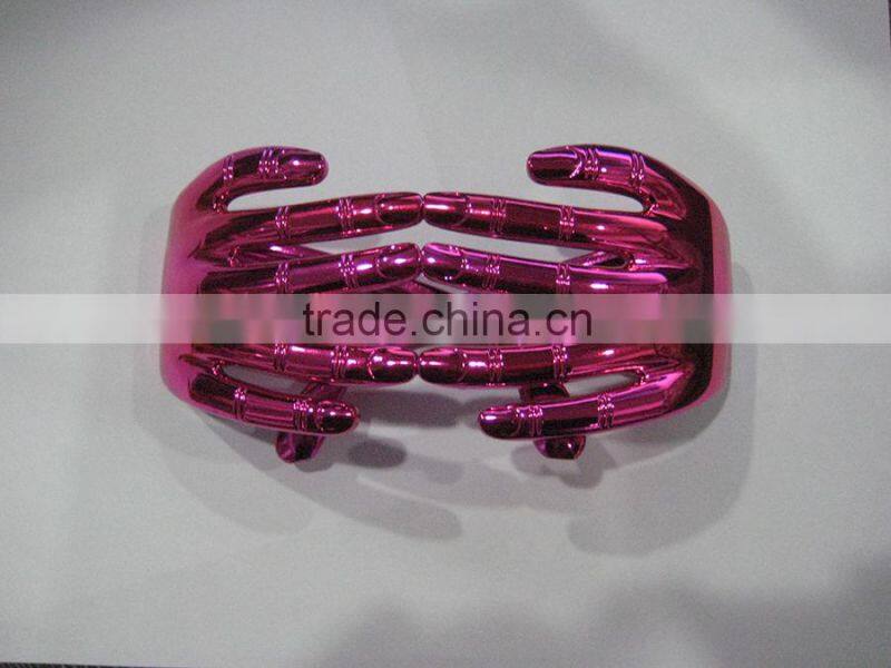 Fancy plastic hand shaped glasses
