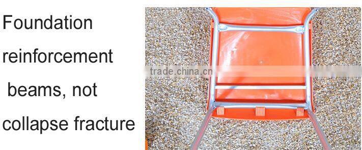 2016 popular simple design modern metal chair for dining